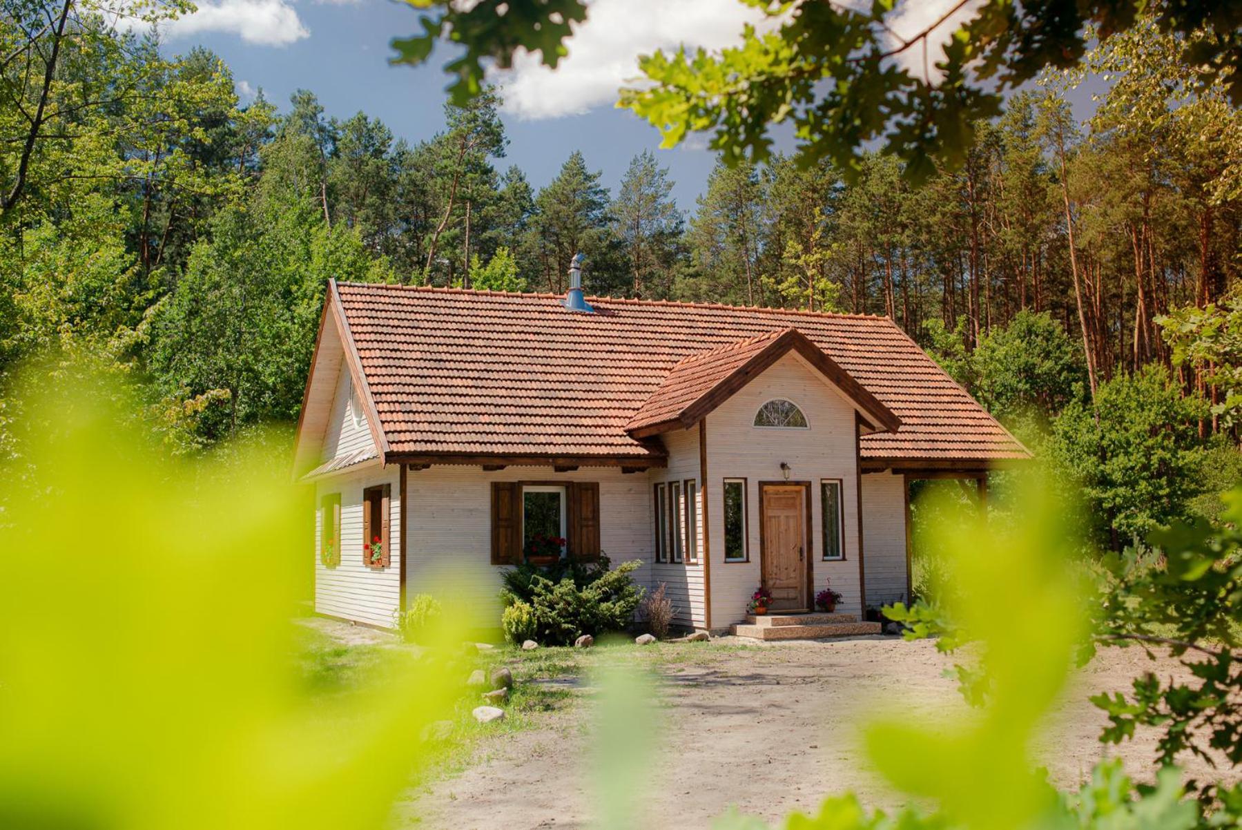Jagodowy Zakatek, Caloroczny Dom Na Wylacznosc W Lesie, Balia, Cisza, Kominek, Weranda, Stawy Tuczna Bagian luar foto